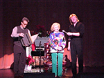 Betty White with Mark and Brian